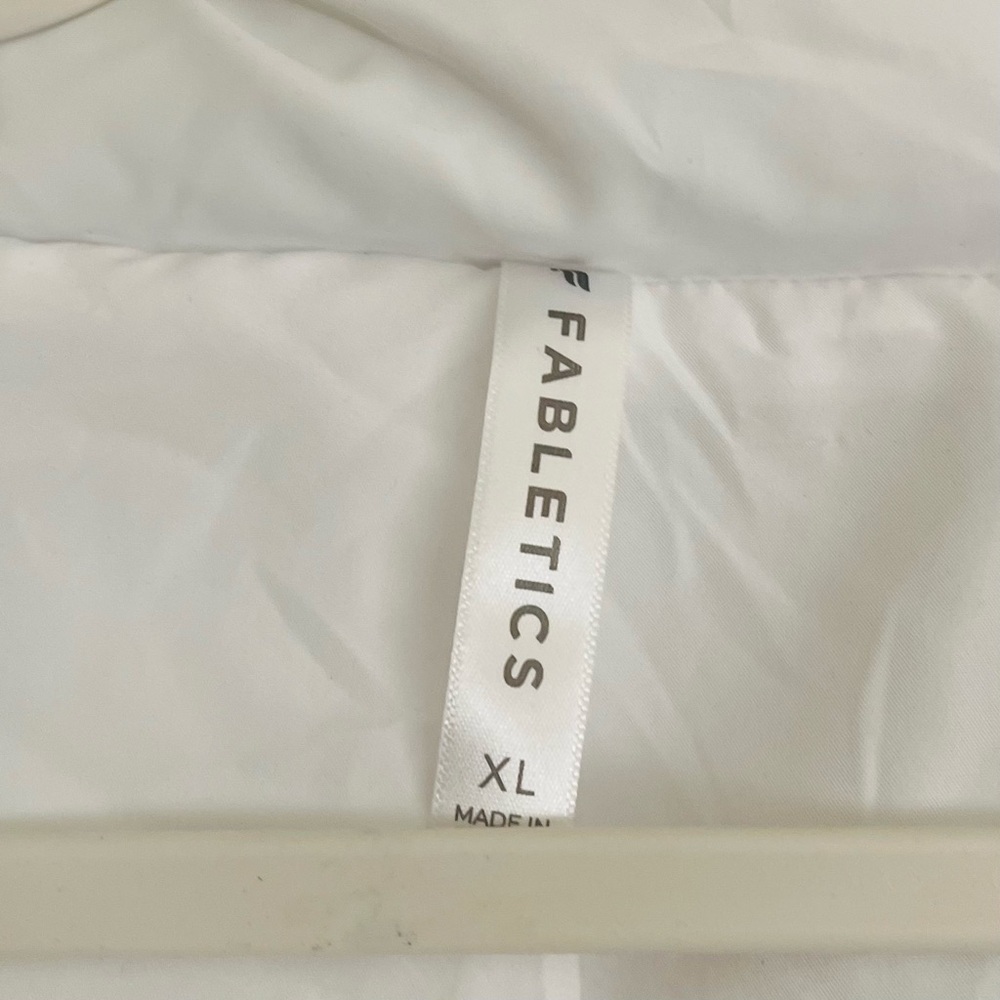 Fabletics White Wander Puffer Jacket - image 11